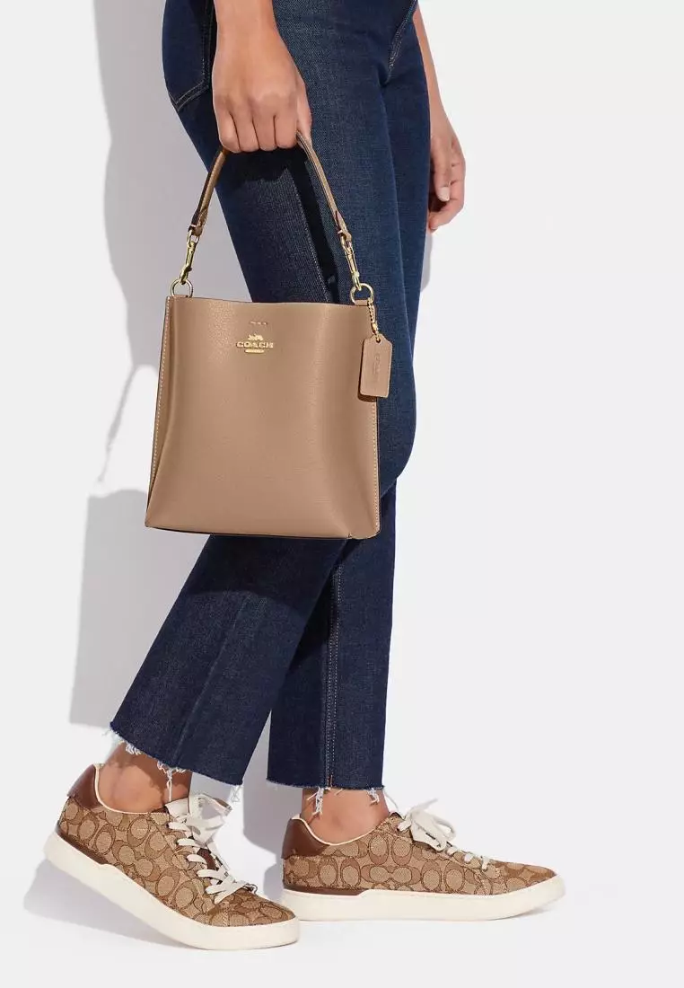 Coach Mollie Bucket Bag 22 Taupe