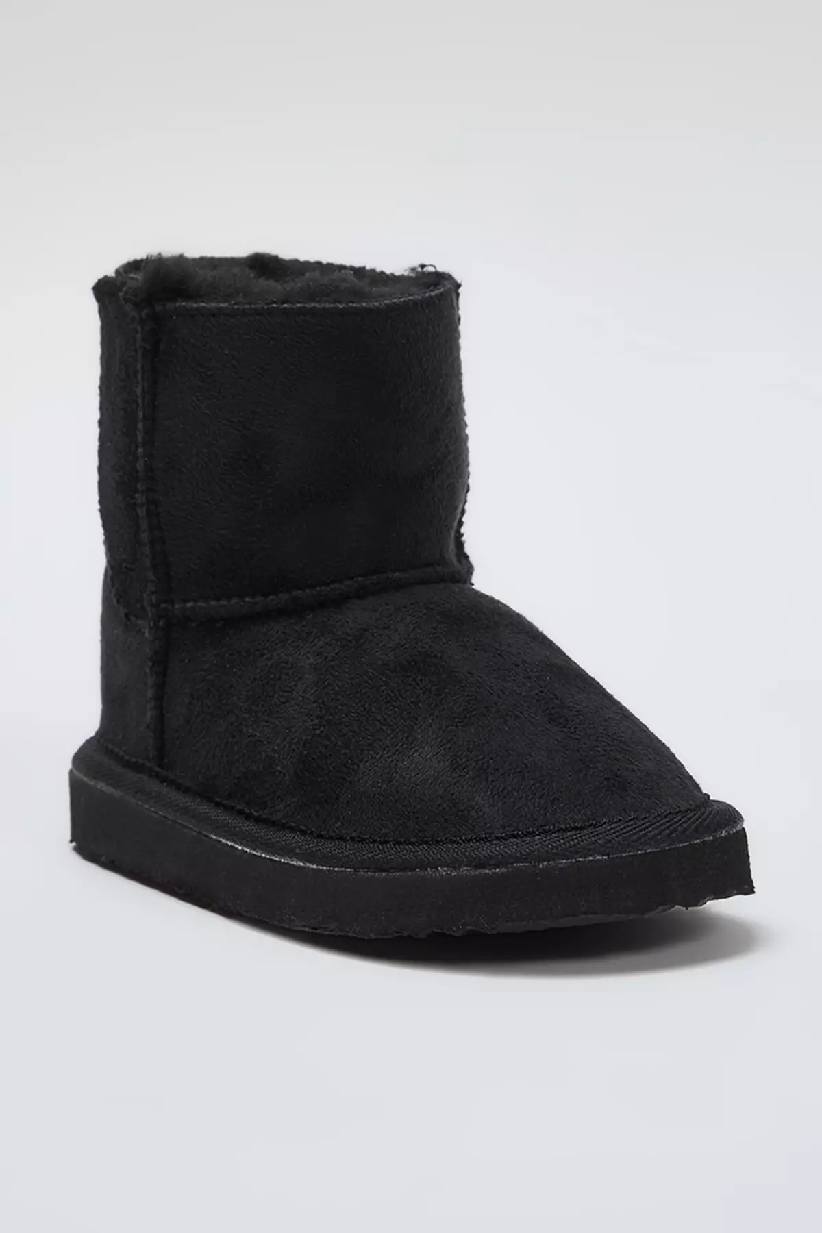 Black Flat Sole Big/Small Girls' Kids Boots Takaw25Bo00066