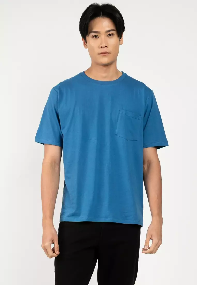 Buy Electro Denim Lab Crew Neck Pocket Tee 2026 Online | ZALORA