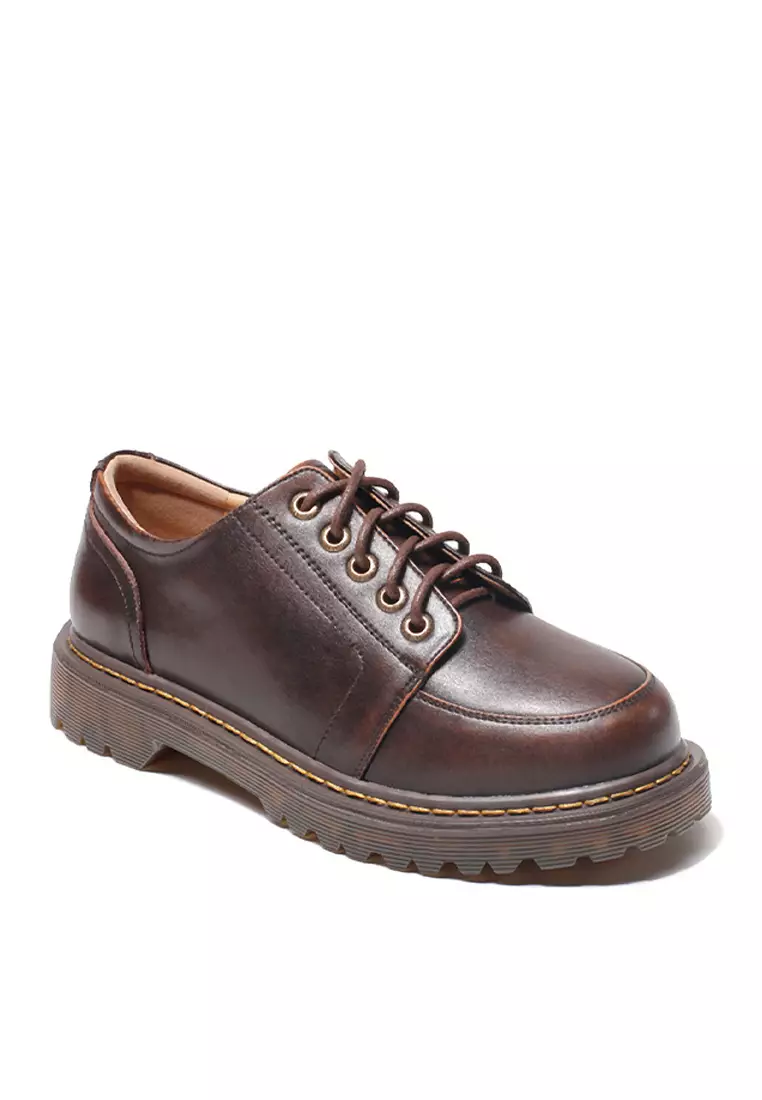 3.5CM Leather Derby Shoes MZ2229