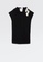 Sisley black Dress with Foulard 53B88AAD609660GS_4