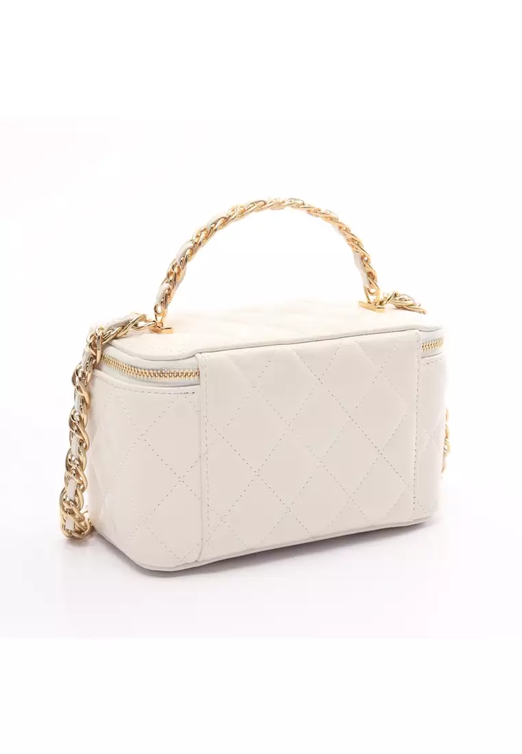 線上選購Chanel Pre-loved CHANEL matelasse vanity bag chain