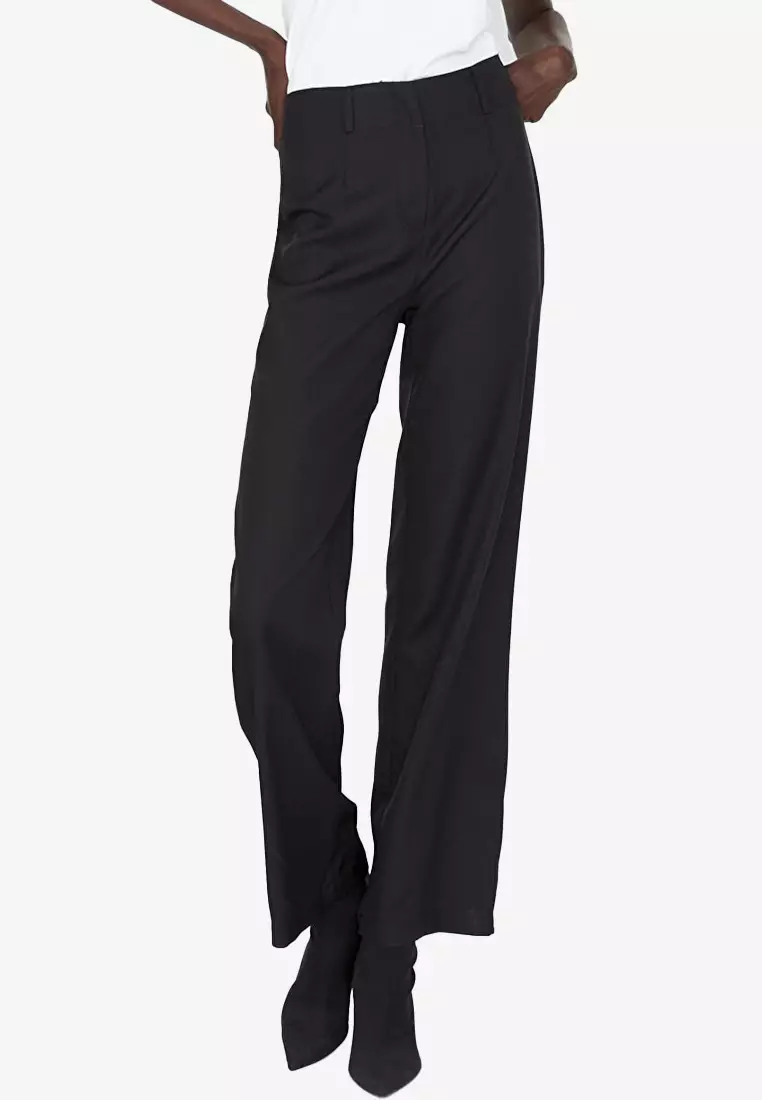 Buy Trendyol Black Pants 2024 Online