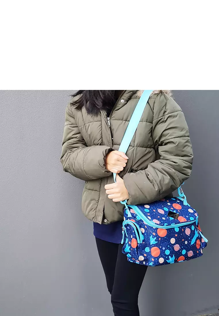 Freckles Cooler Bag Galaxy Blue - Tas penyimpanan ASI