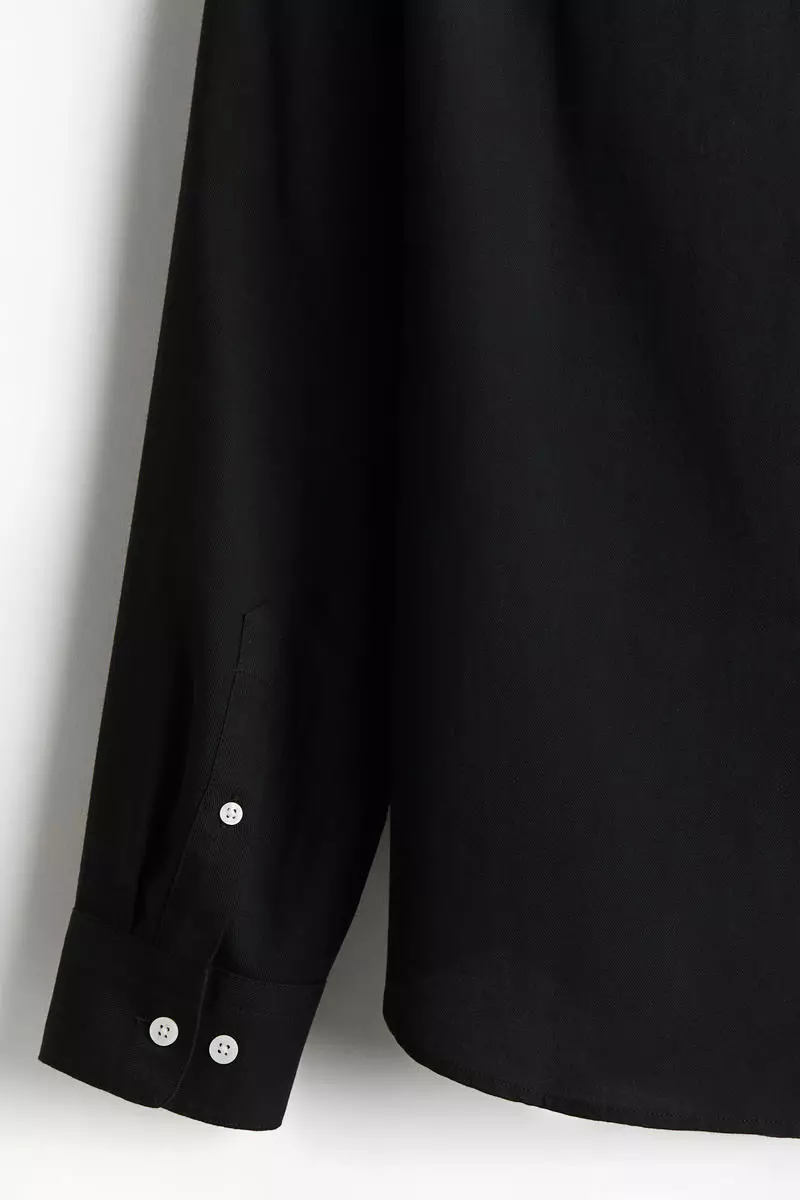 Regular Fit Lyocell-blend shirt