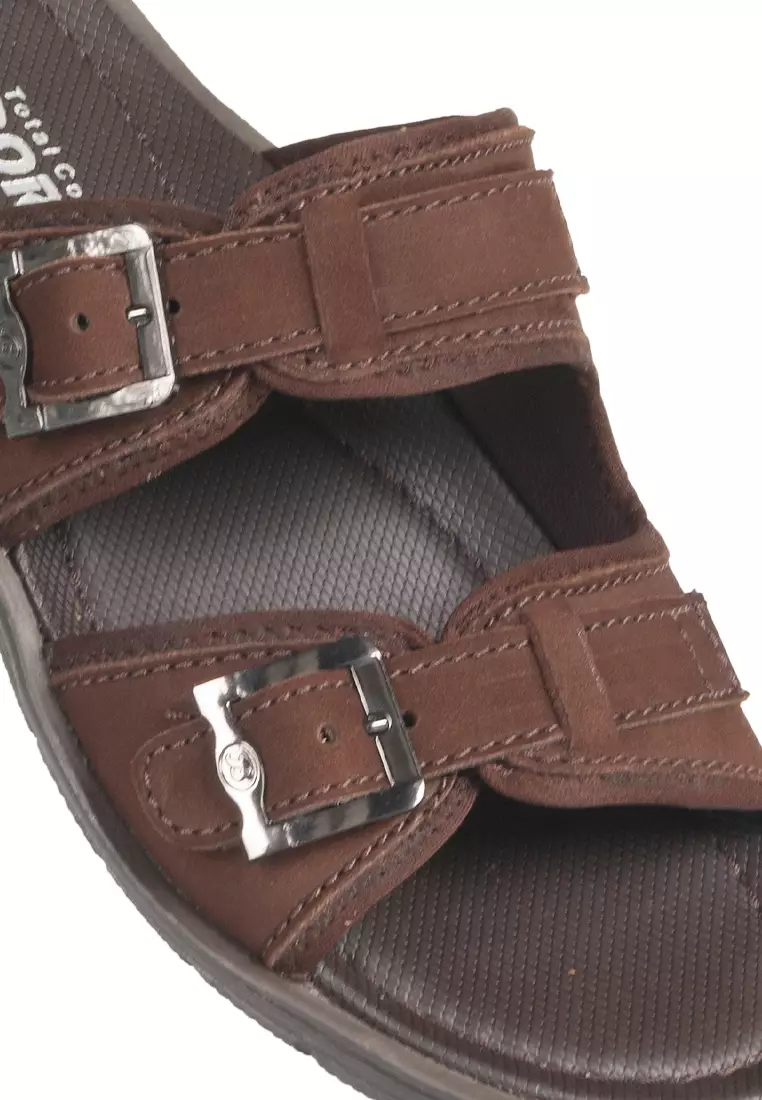 Path Buckle Sandals