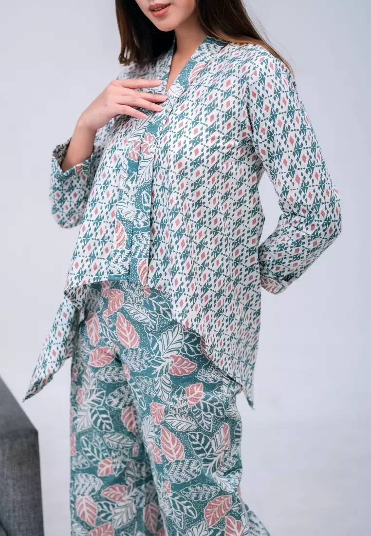 Leila Kebaya Green