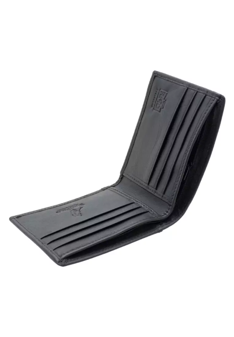 Euro Polo Men's Leather RFID 6 Cards Bifold Wallet EWB 40157