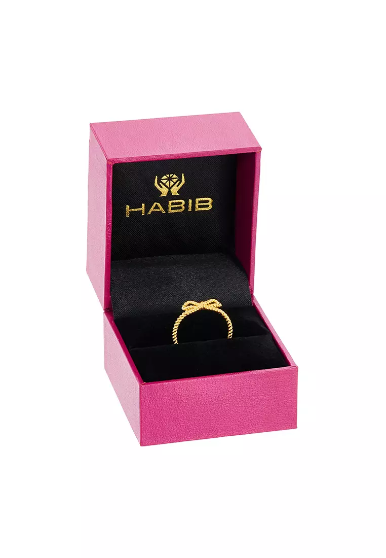 HABIB Oro Italia 916 Yellow Gold Ring GR58080125 (22K Gold)