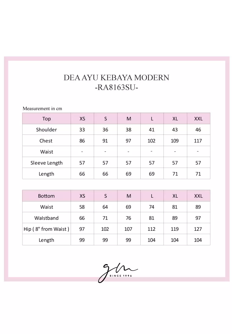 Gene Martino -Dea Ayu Kebaya Modern 8163