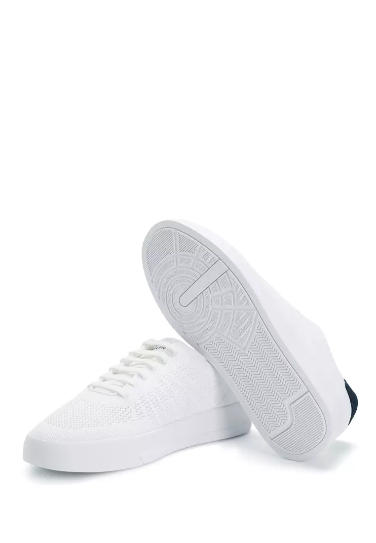 Logo Knit Court Trainers - TH Mainline