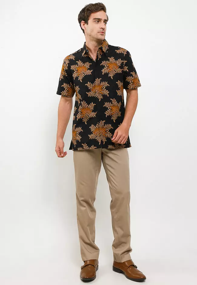 Hem Batik Kembang Sirip