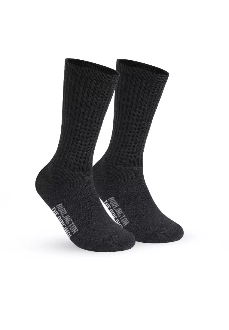Men's Cotton Thick Sports Crew Socks 3 pairs in a pack 0250