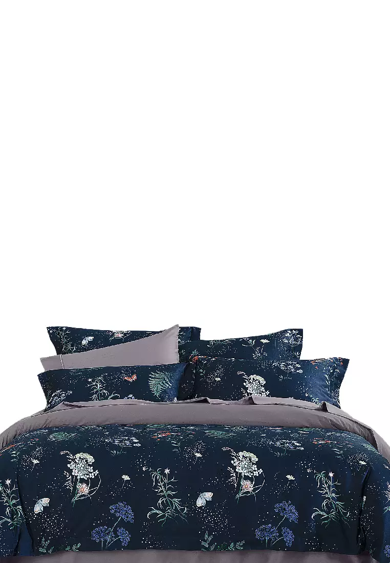 Buy CANNON CANNON Matisse Long Staple Cotton Fitted Sheet Set Rvolene