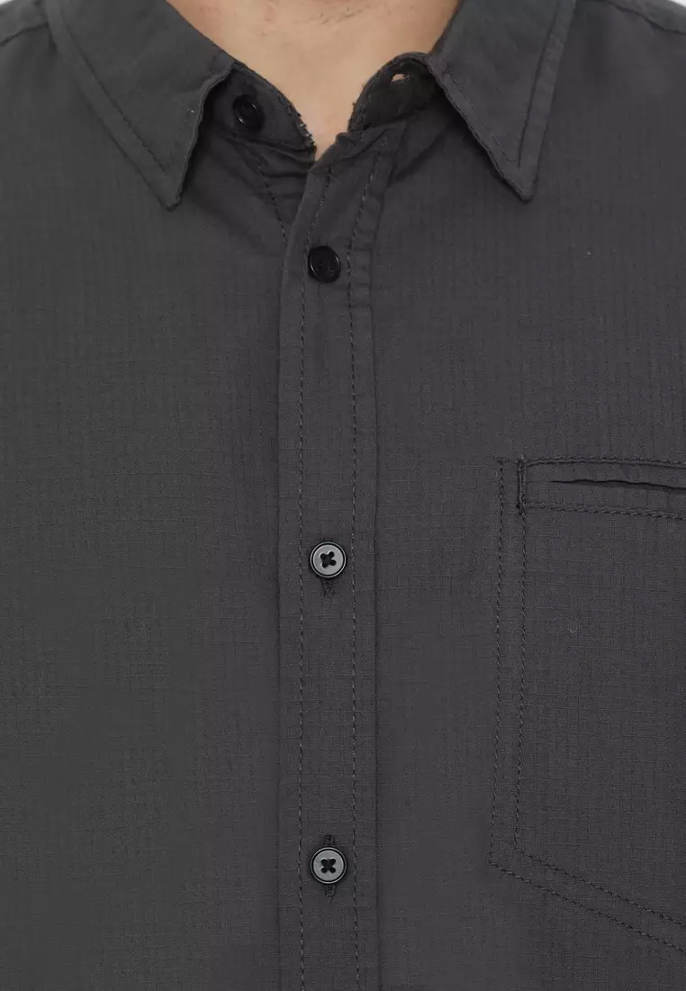 POLICE Kemeja Polos Cotton Regular Fit Pria