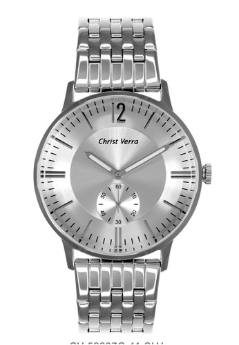 Christ Verra Fashion Men’s Watch CV 52297G-11 SLV White Silver Stainless Steel