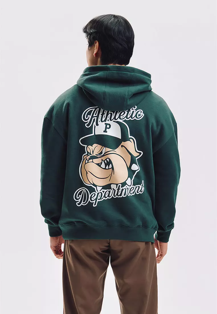 Athletic Department Relaxed Pullover Hoodie