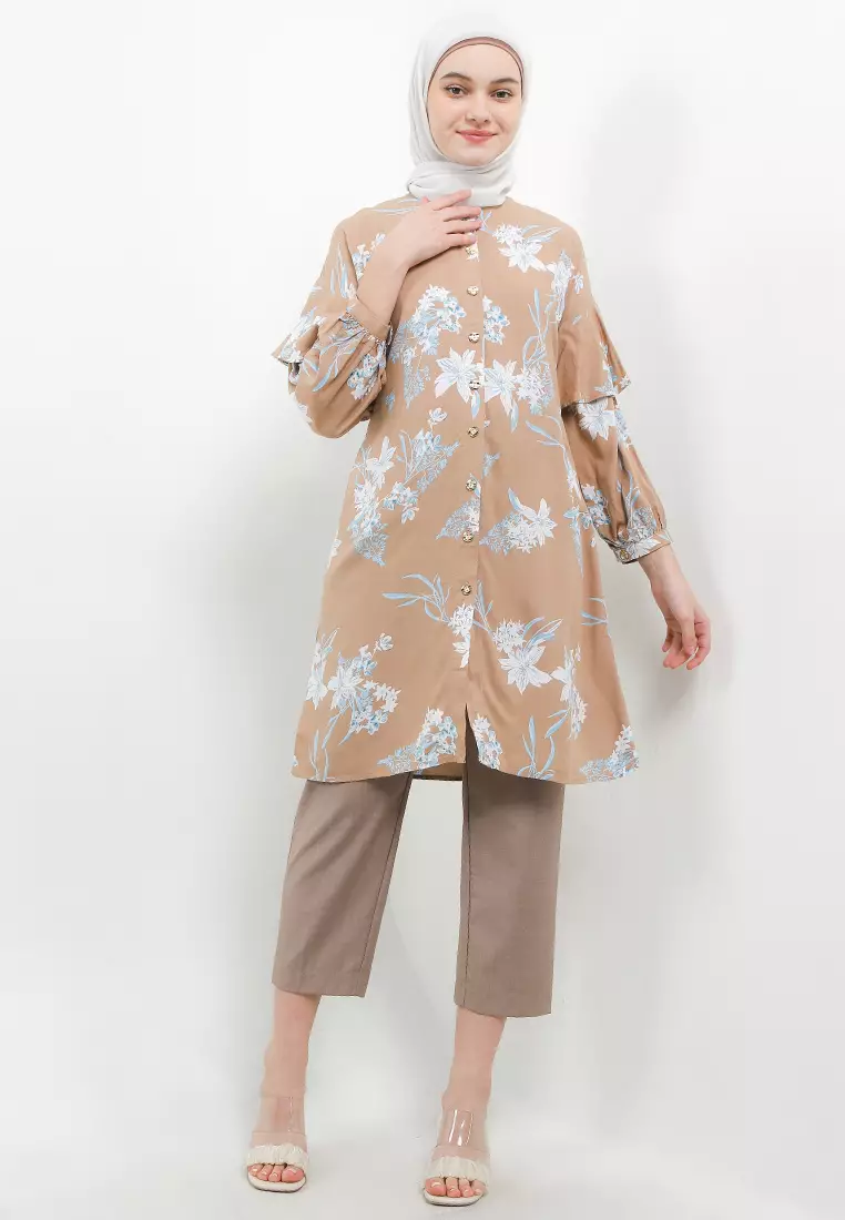 Tunik Batik Kembang 10