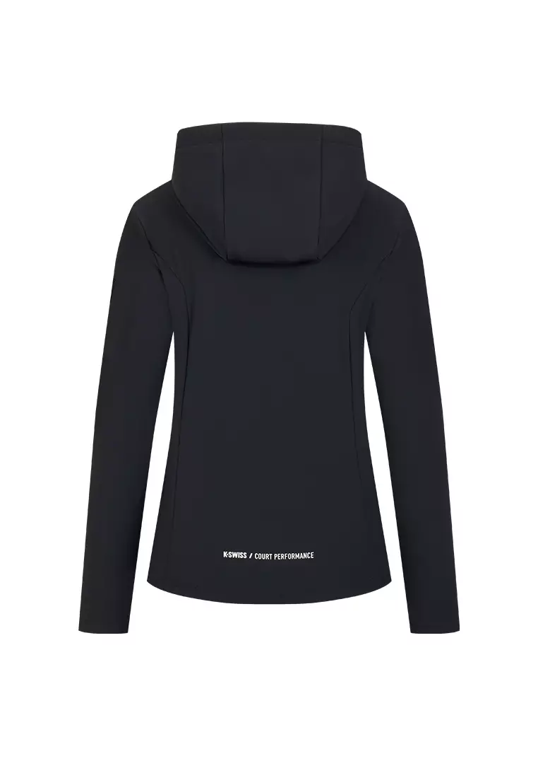 女裝 K-SWISS LOGO 連帽外套