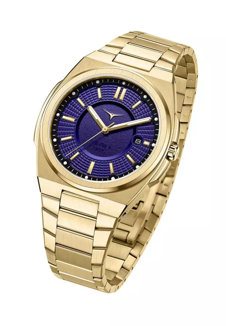 Jam Tangan Pria Analog Zinvo Rival Volt + Free Premium Rubber Strap