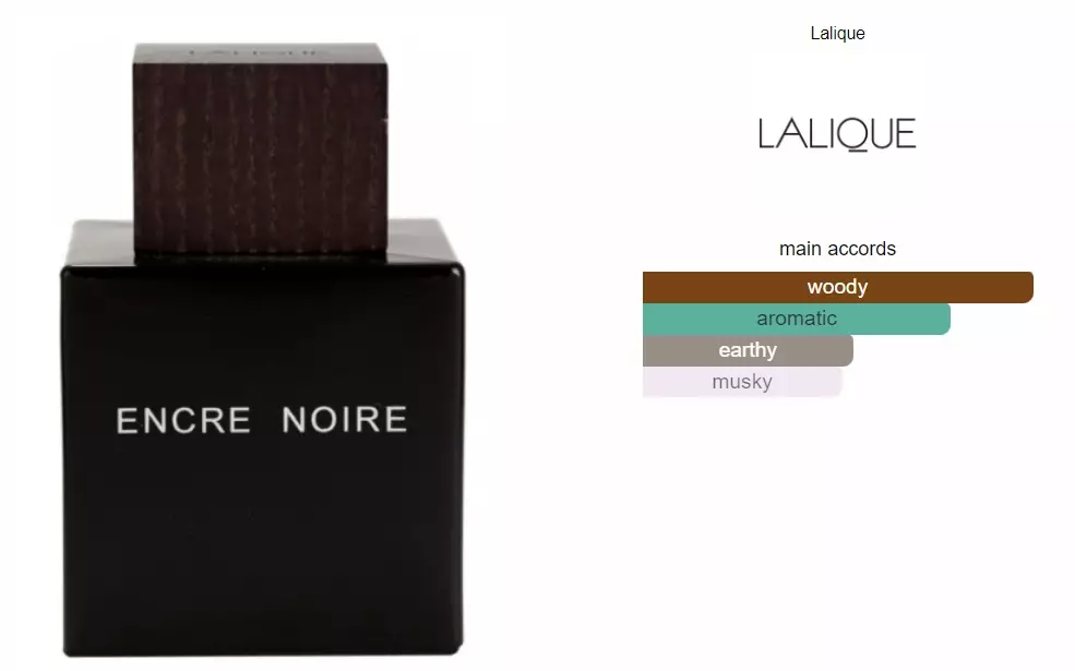 Lalique Encre Noire Man - 100 ML (Parfum Pria)