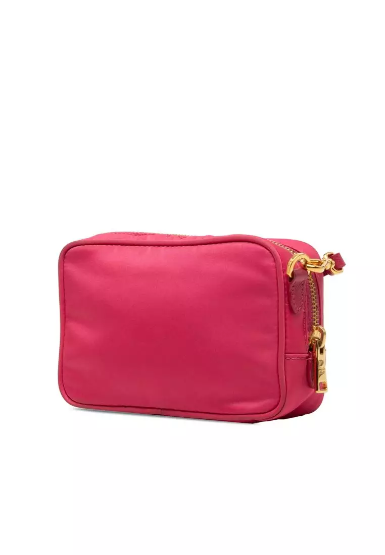 Pre-Loved Prada Tessuto Fiocco Bow Camera Bag