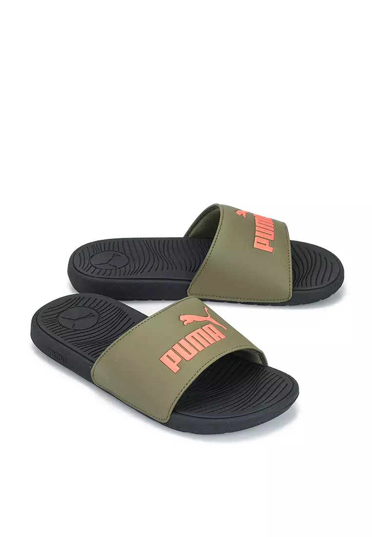 puma closed toe sandals