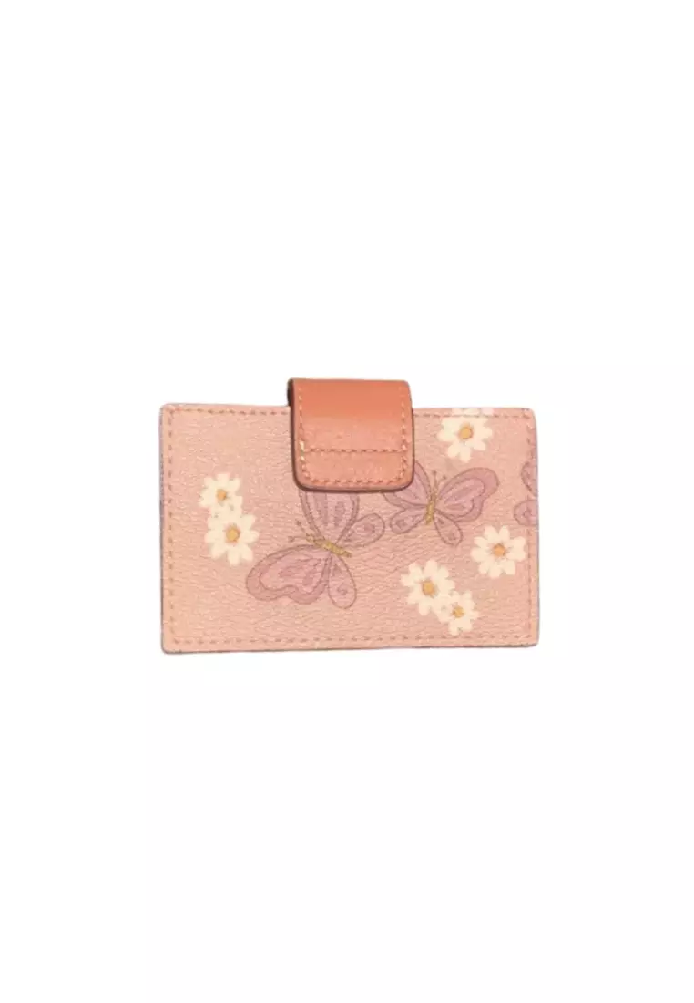Coach CH605 Nolita 19 With Lovely Butterfly Print IN Shell Pink Multi 