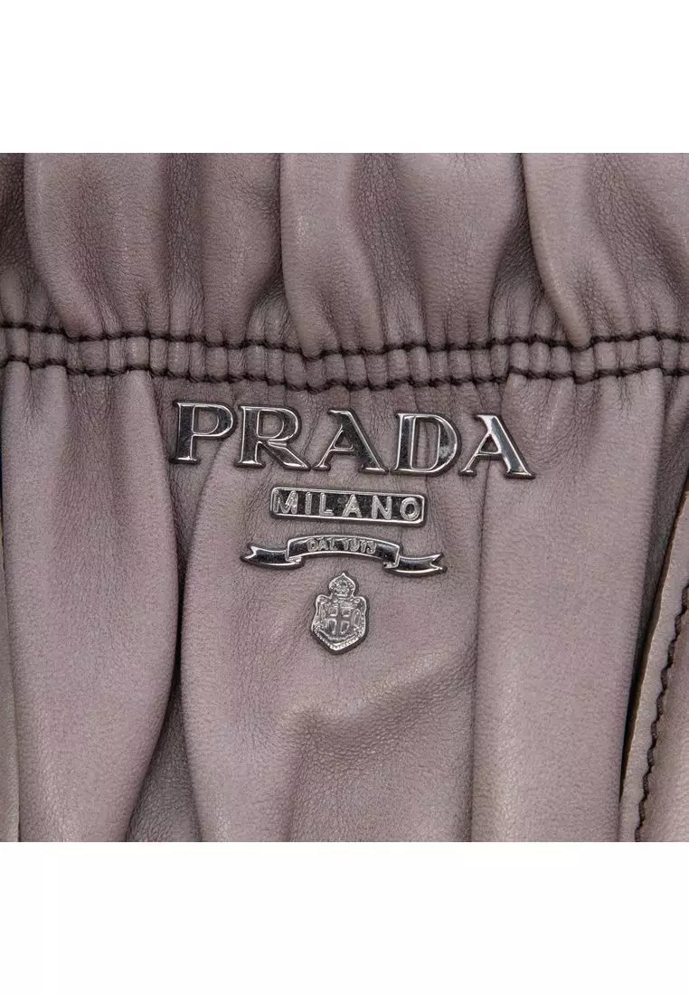 Pre-Loved Prada Nappa Gaufre Satchel