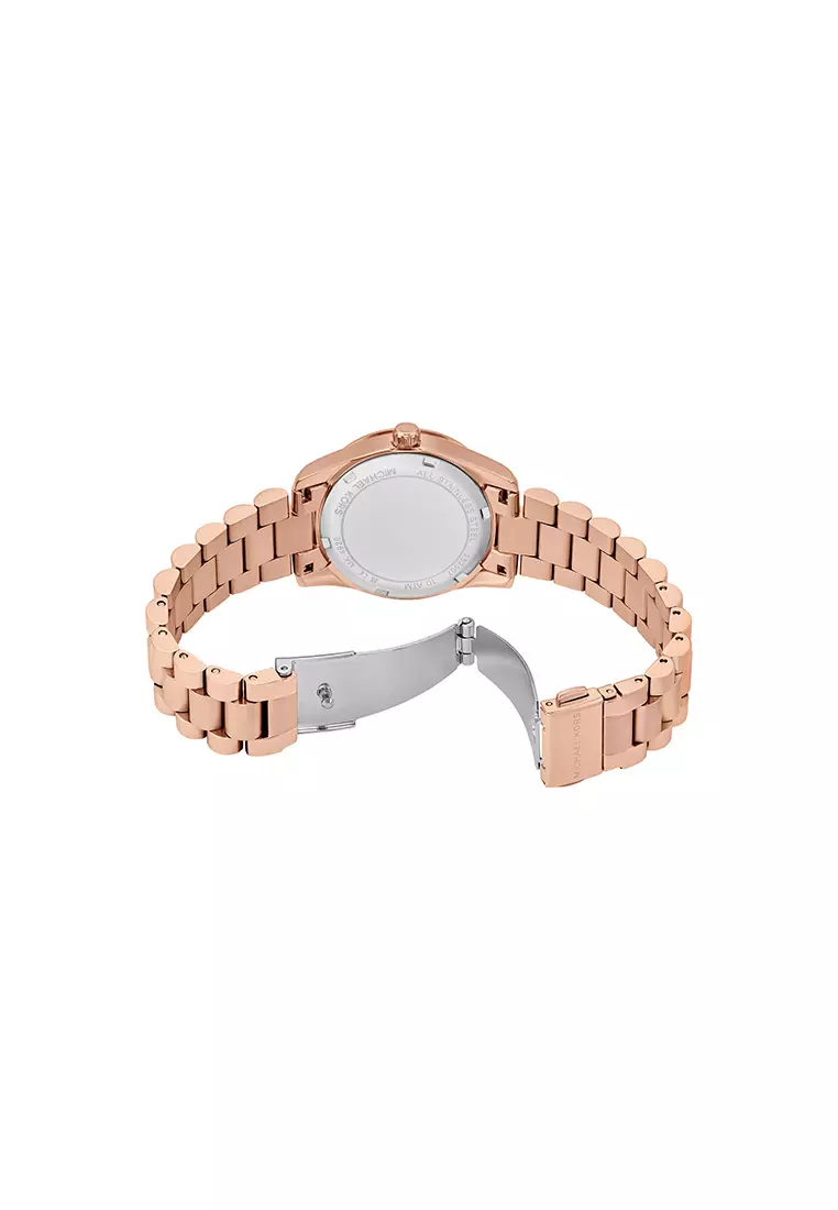 Lexington Rose Gold Stainless Steel Watch Mk4926