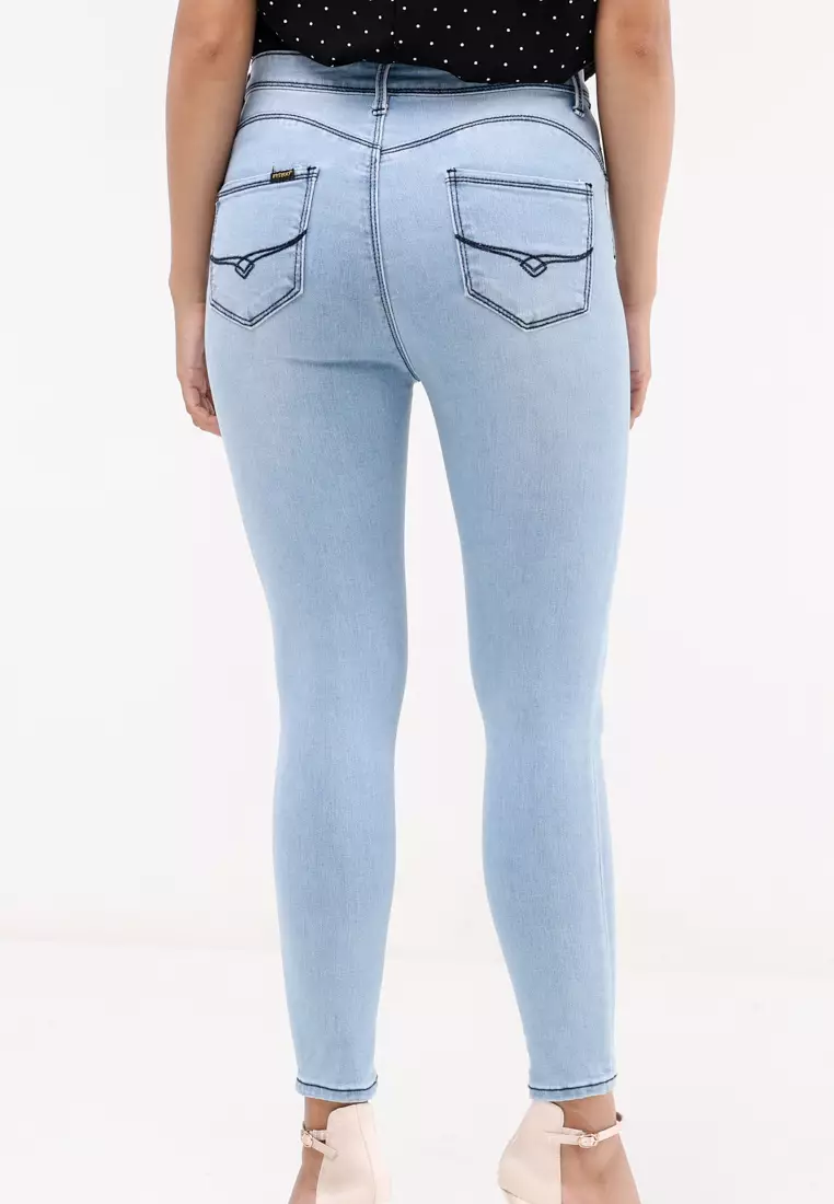 Cropped Skinny High Waist