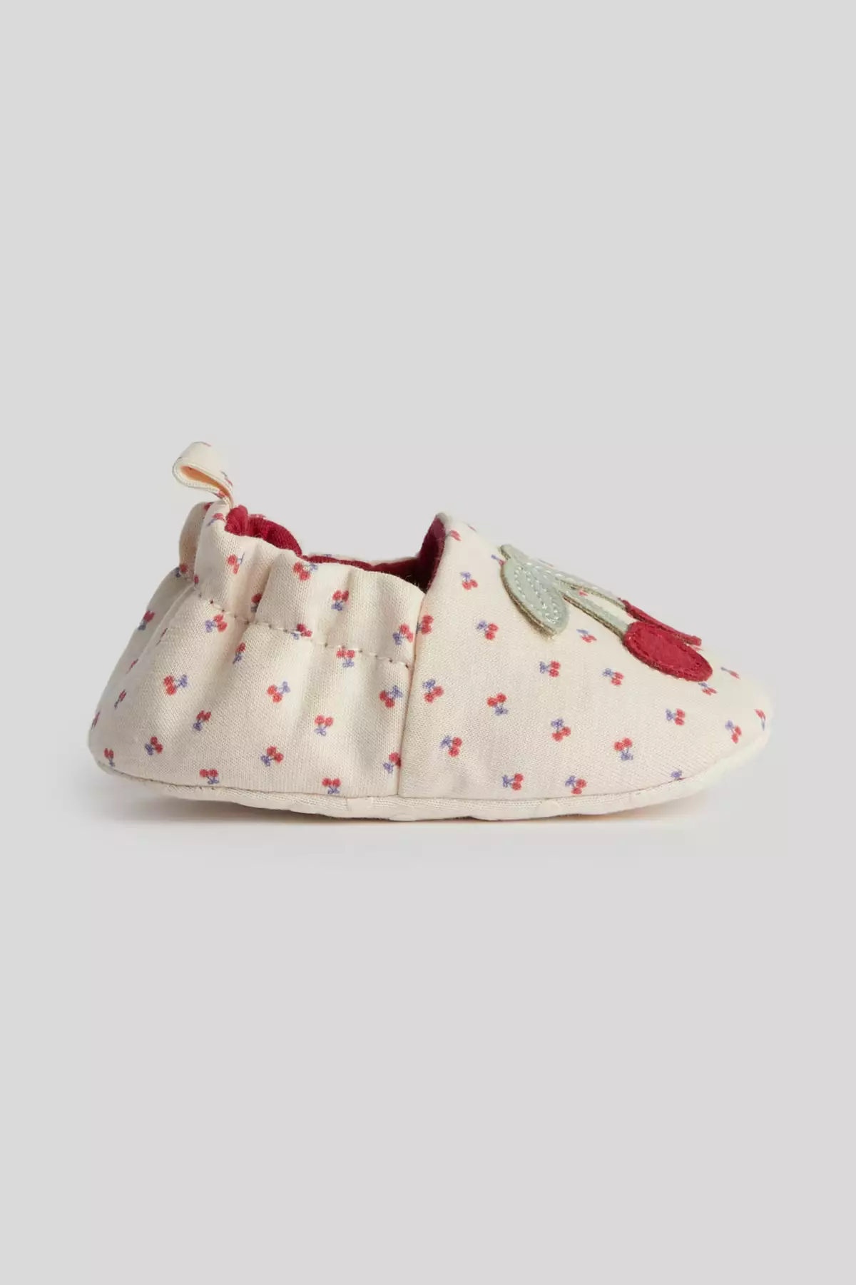 Mothercare Cherry Baby Slippers - Sepatu Bayi Bayi Perempuan (Pink)