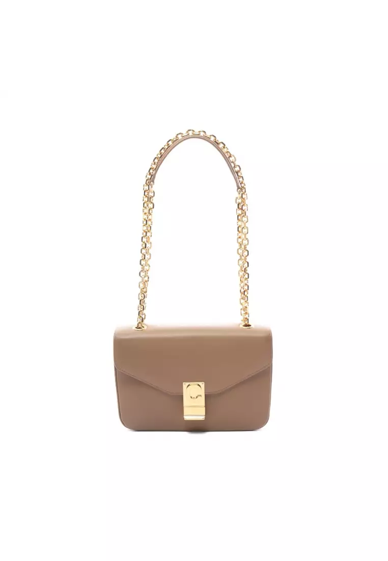 Beige celine outlet bag