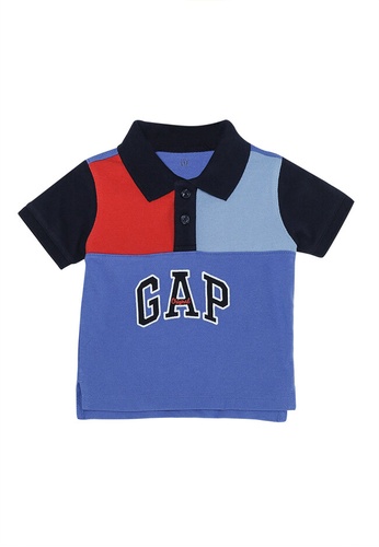 GAP blue Logo Polo Shirt CCA17KAFE5B5FAGS_1