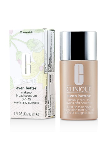 Clinique CLINIQUE - Even Better Makeup SPF15 (Dry Combination to Combination Oily) - No. 06/ CN58 Honey 30ml/1oz ADABEBEA36BE8FGS_1
