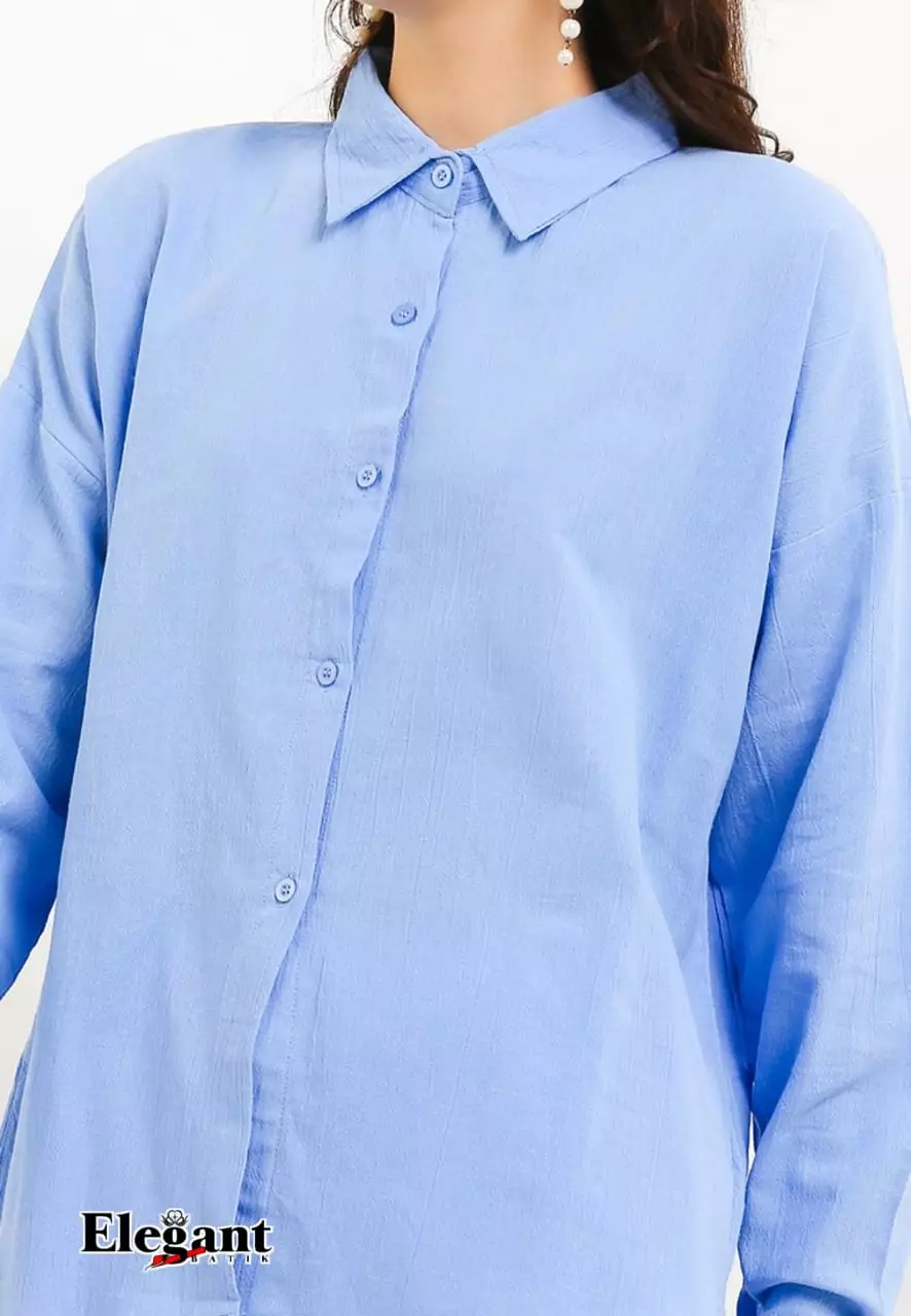 Sulfi Blouse Oversize Light Blue