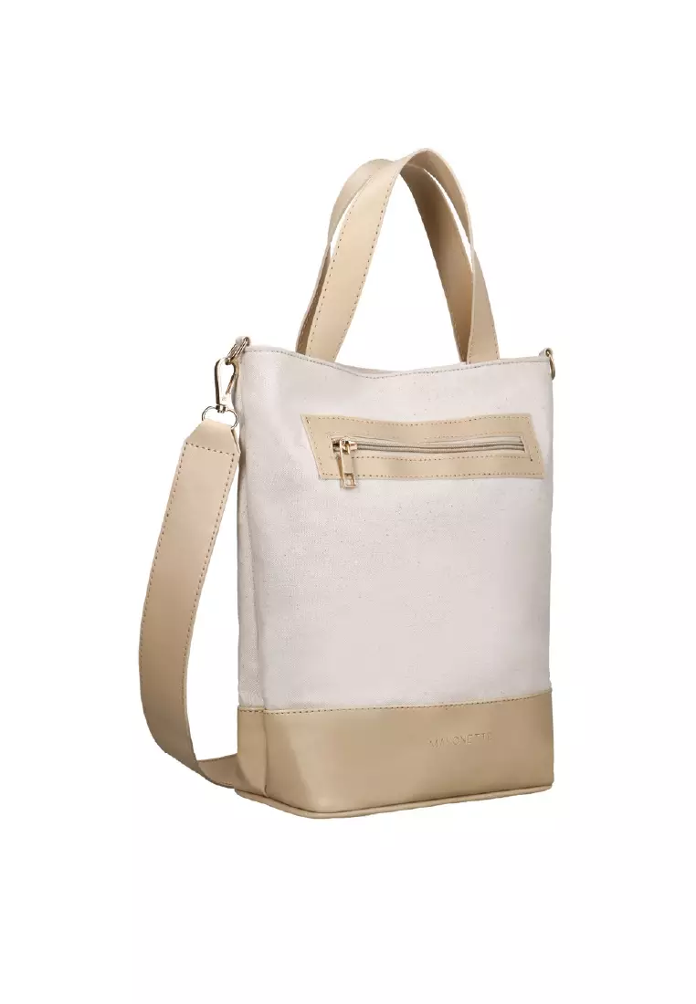 Mayonette Koy Sling Bag - Tas Selempang Wanita Korean Style Fashion Wanita - Cream
