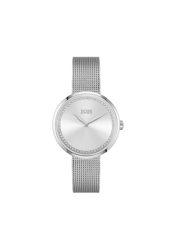 Hugo Boss silver BOSS Praise Silver White Women's Watch (1502546) 525A7ACC512C44GS_1