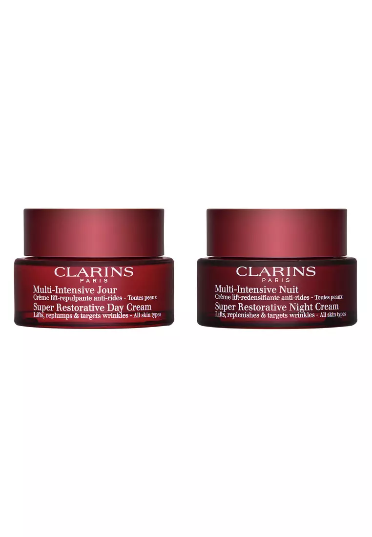 Clarins Multi-Intensive Super Restorative Day Cream + Night Cream (All Skin Types) 50ml
