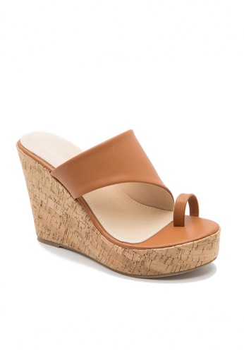 peep toe wedge sandals