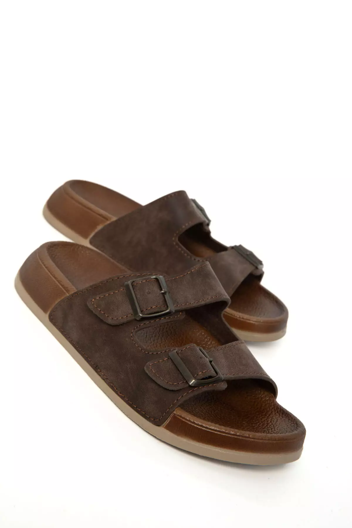 Brown Unisex Slippers 20723
