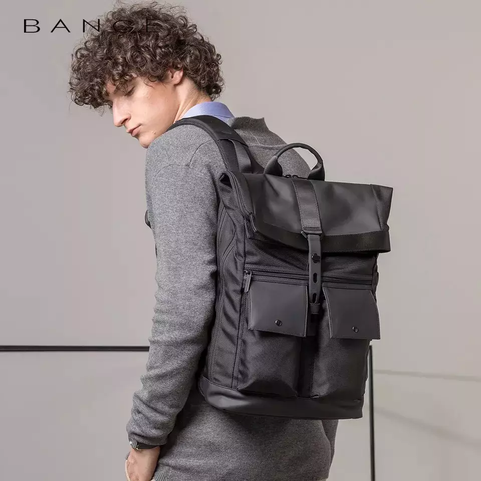 Bange BGG65 Tas Pria Backpack Ransel Laptop 15.6 Inch Foldable Travel Scalable