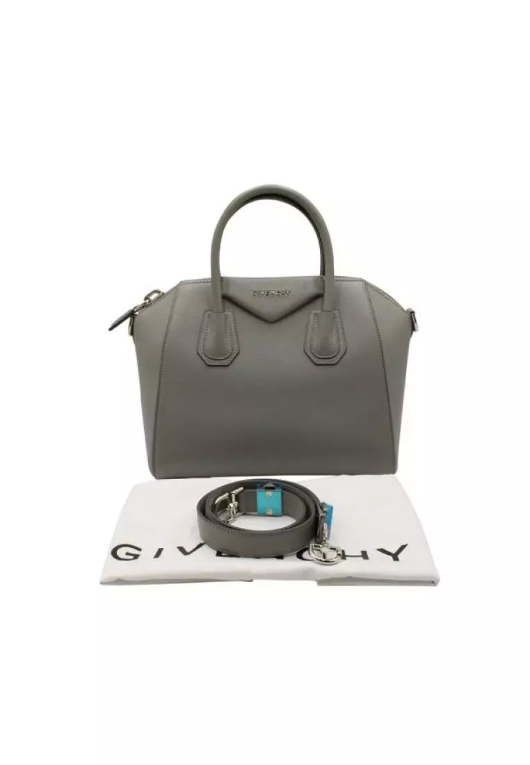 Givenchy mini clearance antigona heather grey