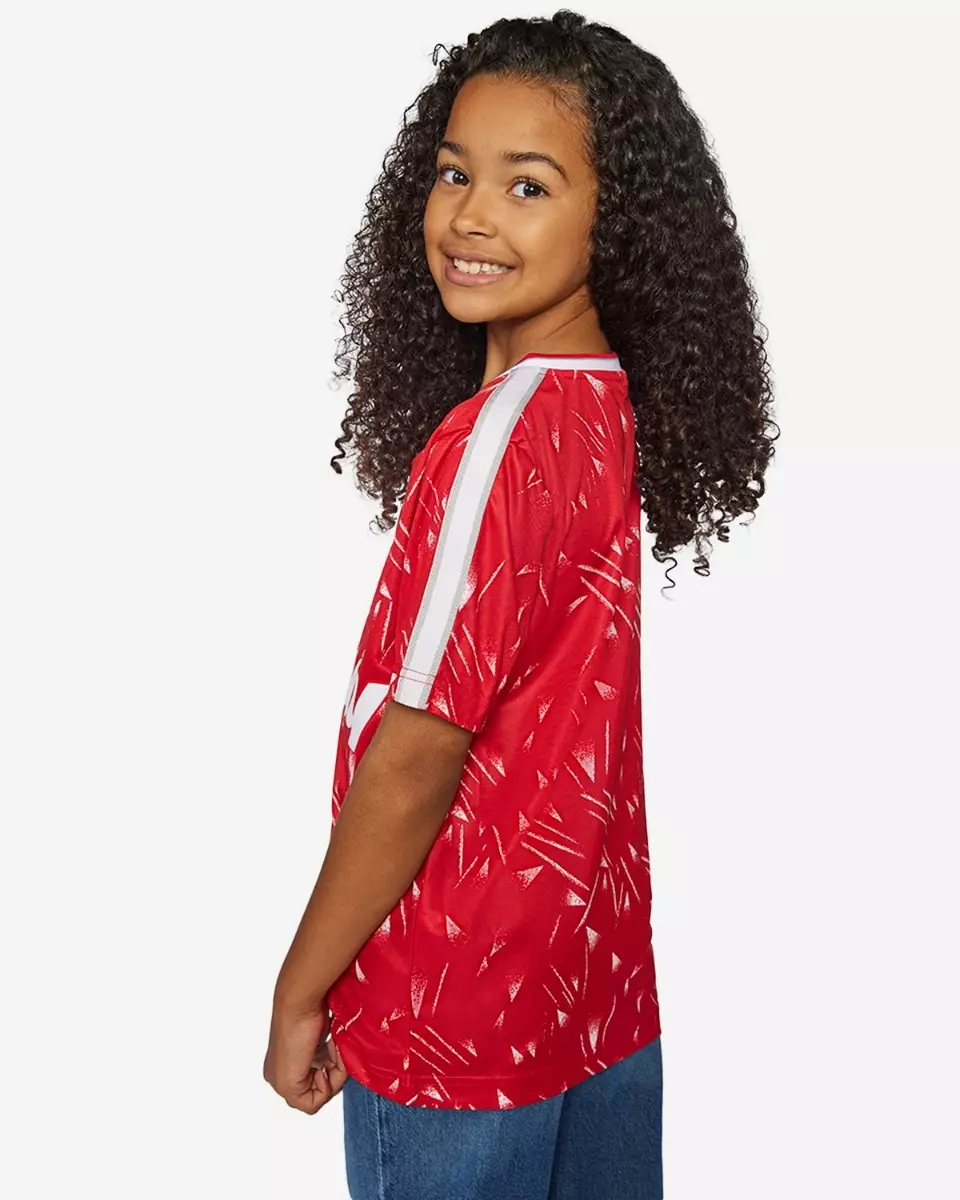 Liverpool FC 1989 - 1991 Home Shirt Jnr Kids - Official LFC Jersey Original Anak