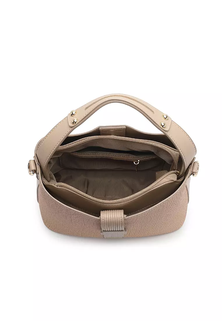 Women's Top Handle Bag / Sling Bag / Crossbody Bag / Shoulder Bag - Khaki