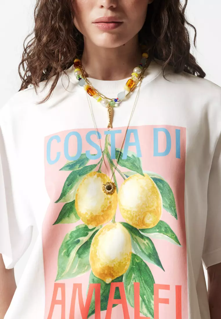 Oversized Print T-Shirt