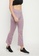 Clovia purple Clovia Comfort-Fit High Waist Flared Yoga Pants in Mauve 0ECBDAA5E81964GS_4