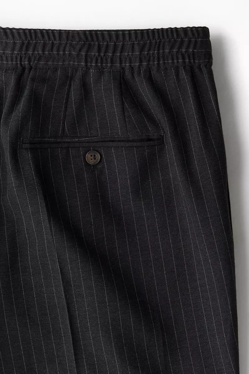 Regular Fit Crease-leg trousers