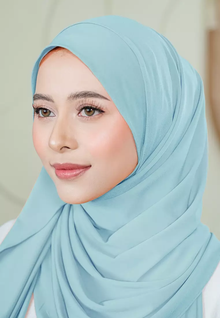 HIJAB INSTAN KELLY - PASTEL BLUE