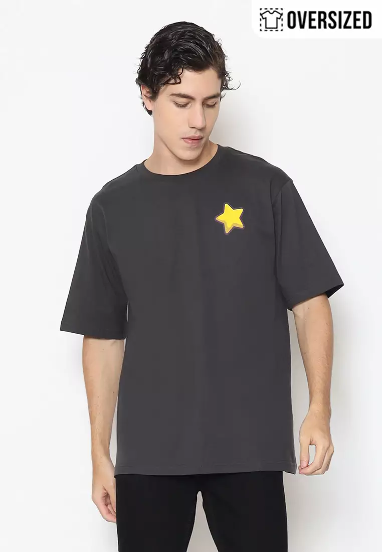 RBJ T-Shirt Cotton Combed Oversized Pria 2079250211